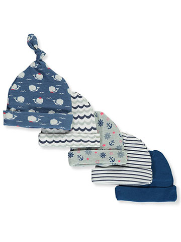 Cribmates Baby Boys’ 5-Pack Caps - CookiesKids.com
