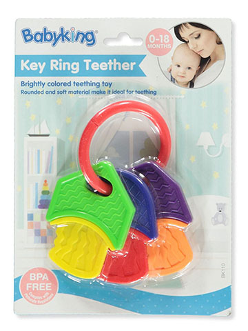 Baby King Key Ring Teether - CookiesKids.com