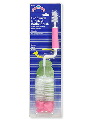 Baby King E-Z Swivel Nipple & Bottle Brush - CookiesKids.com
