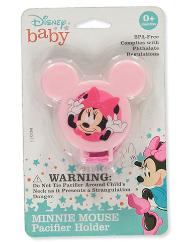 Disney Minnie Mouse Pacifier Holder - CookiesKids.com
