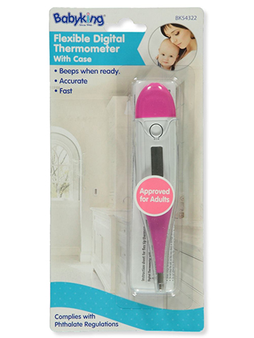 Baby King Flexible Digital Thermometer - CookiesKids.com