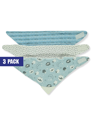 Playtex Baby Boys' 3-Pack Bandana Bibs - CookiesKids.com