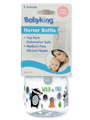 Babyking 2 oz. Preemie Baby Bottle - CookiesKids.com
