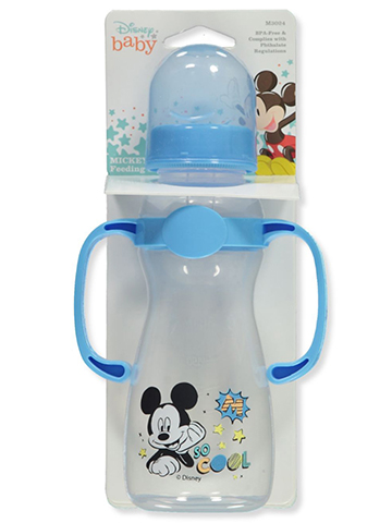 Disney Baby Mickey Minnie Mouse 8 Oz. Easy-Grip Bottle - CookiesKids.com