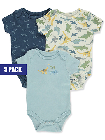 Cribmates Baby Boys' 3-Pack Bodysuits - CookiesKids.com