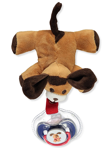 Cribmates Baby Boys' 2-Piece Pacifier & Plush Holder Set - CookiesKids.com