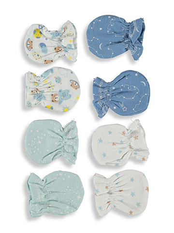 Petite L'Amour Baby Boys' 4-Pack Scratch Mittens - CookiesKids.com