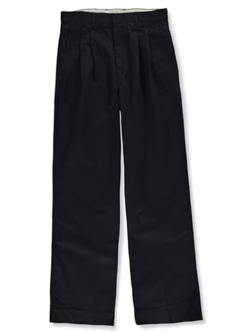 Rifle Big Boys’ Husky  Basic Pleated Pants (Husky Sizes) - CookiesKids.com