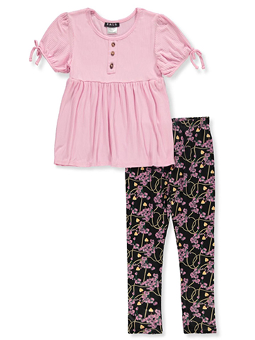 RMLA Girls' 2-Piece Leggings Set Outfit - CookiesKids.com