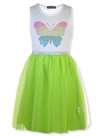 RMLA Girls' Rainbow Dress - CookiesKids.com