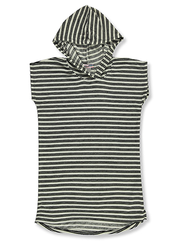 Girlsquad Girls' Terry Cloth Striped CoverUp - CookiesKids.com