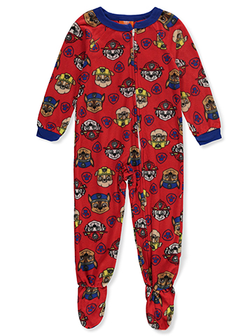Paw Patrol Boys' Footed Fleece Coveralls - CookiesKids.com