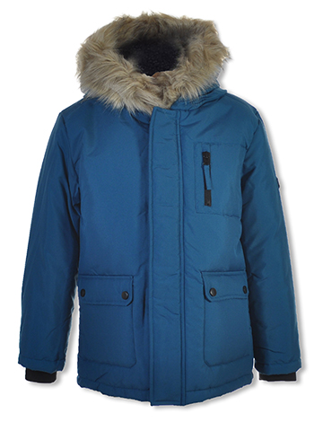 Rothschild Boys' Faux-Fur Hood Jacket - CookiesKids.com
