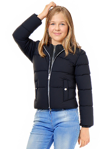Rothschild Girls' Double Zip Vested Puffer Jacket - CookiesKids.com