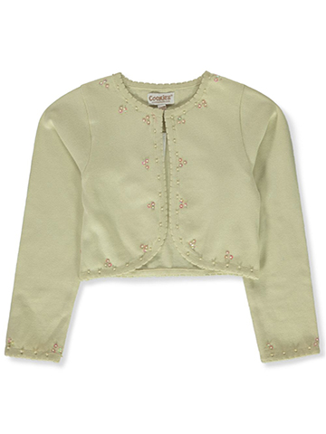 Cookie's Girls' Knit Pearl Shrug - CookiesKids.com