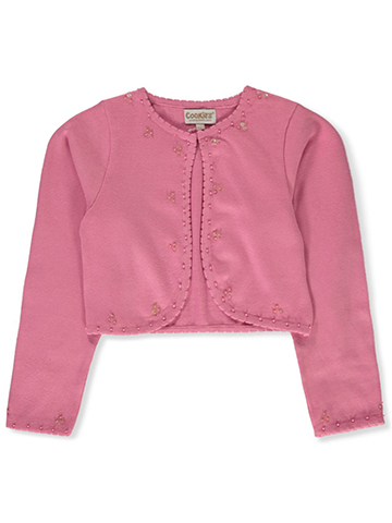 Cookie's Girls' Knit Pearl Shrug - CookiesKids.com