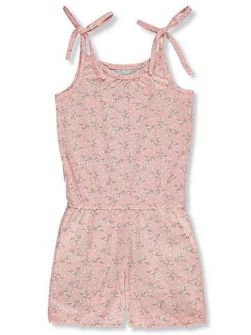 Pink Angel Girls' Ribbon Romper - CookiesKids.com