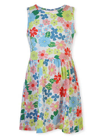 Pink Angel Girls' Floral Dress - CookiesKids.com