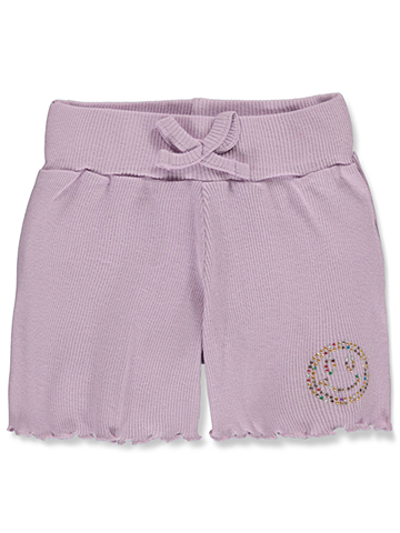 Pink Angel Baby Girls' Ribbed Gem Shorts - CookiesKids.com