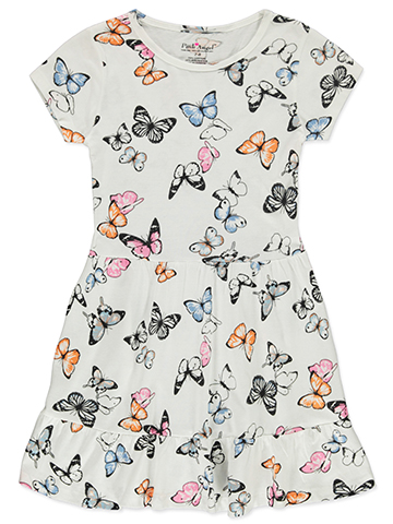 Pink Angel Girls' Butterfly Dress - CookiesKids.com
