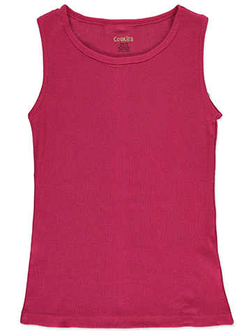 Cookie's Girls' Ribbed Cotton Tank Top - CookiesKids.com