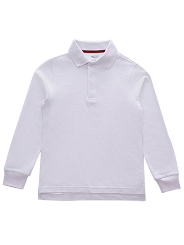 Smith's American Boys' Long Sleeve Pique Polo - CookiesKids.com