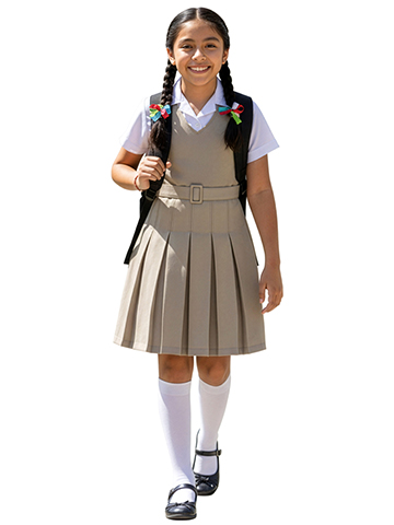 Smith's American Girls' Pleated Jumper - CookiesKids.com