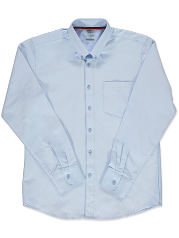 Smith's American Men's Long-Sleeve Button-Up Oxford Shirt - CookiesKids.com