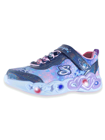 Skechers Girls' Jewel Hearts Sneakers - CookiesKids.com