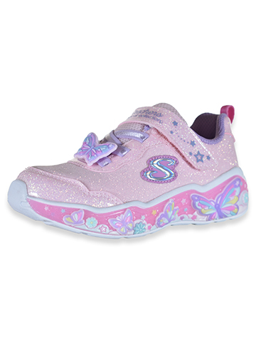 Skechers Girls' Butterfly Charm Sneakers - CookiesKids.com