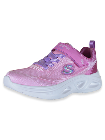 Skechers Girls' Glow Light-Up Sneakers - CookiesKids.com