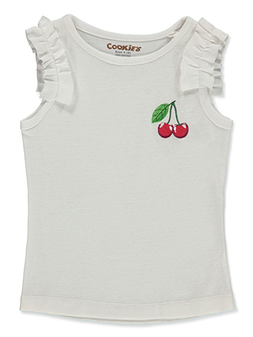Cookie's Girls' Ruffle Tank Top - CookiesKids.com