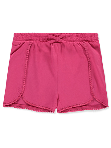 Cookie's Girls' Knit Pom Varsity Shorts - CookiesKids.com