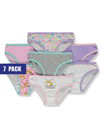 Marilyn Taylor Girls' 7-Pack Cutie Underwear - CookiesKids.com