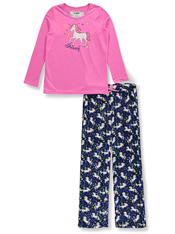 Cookie's Girls' 2-Piece Unicorn Pajamas - CookiesKids.com