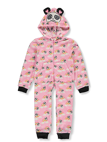 Cookie's Girls' Puppy Footed Coveralls - CookiesKids.com