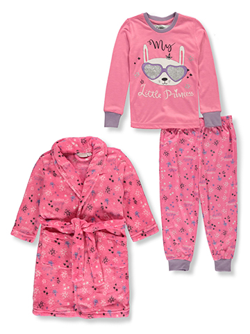 Cookie's Girls' 3-Piece Unicorn Pajamas Set - CookiesKids.com