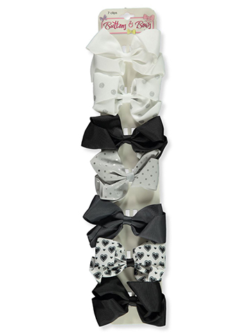 Buttons & Bows Girls' 7-Piece Bows Set - CookiesKids.com