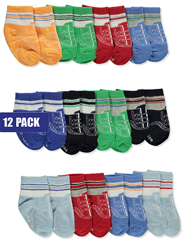 Little Me Baby Boys' 12-Pack Socks - CookiesKids.com