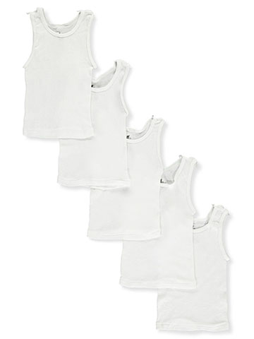 Hanes Boys' 5-Pack Super Soft Tank Tops - CookiesKids.com