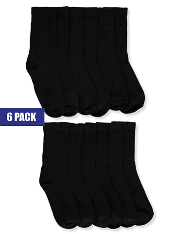 Winner's Choice Boys' 6-Pack Crew Socks - CookiesKids.com