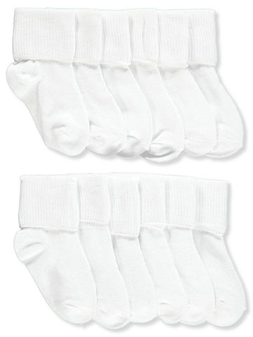 TSG Baby Girls’ 6-Pack Socks - CookiesKids.com