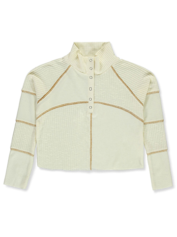Speechless Girls' Ribbed Sweatshirt - CookiesKids.com