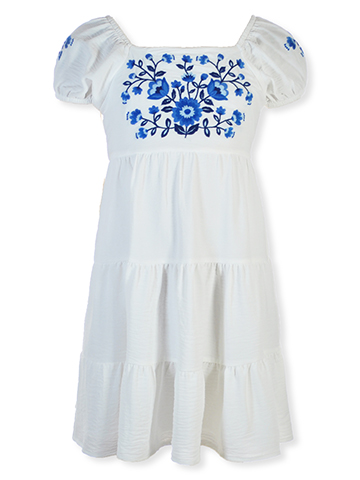 Speechless Girls' Daybreak Embroidered Dress - CookiesKids.com