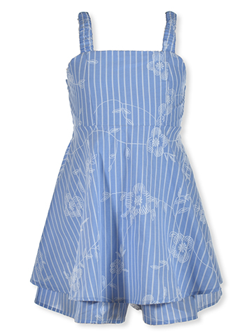 Speechless Girls' Striped Romper - CookiesKids.com