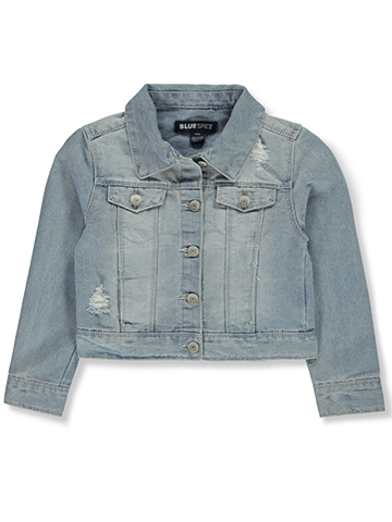 Blue Spice Girls' Denim Jacket - CookiesKids.com
