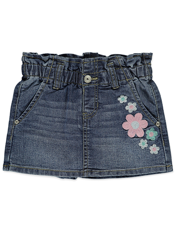 Squeeze Girls' Floral Paperbag Skorts - CookiesKids.com