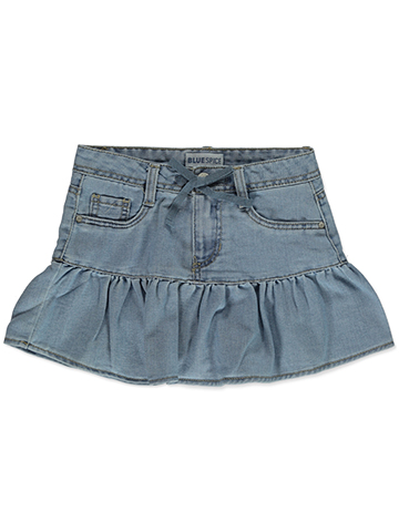 Blue Spice Girls' Ruffle Scooter Skirt - CookiesKids.com