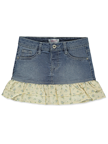 Squeeze Girls' Floral Scooter Skirt - CookiesKids.com