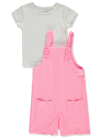 Colette Lilly Girls' 2-Piece Romper Set Outfit - CookiesKids.com
